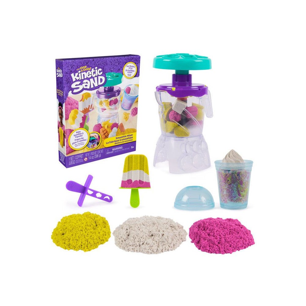 Kinetic Sand - La Fabrique à Smoothies Spin Master | King Jouet Suisse - Pate à modeler, modelage et gravure