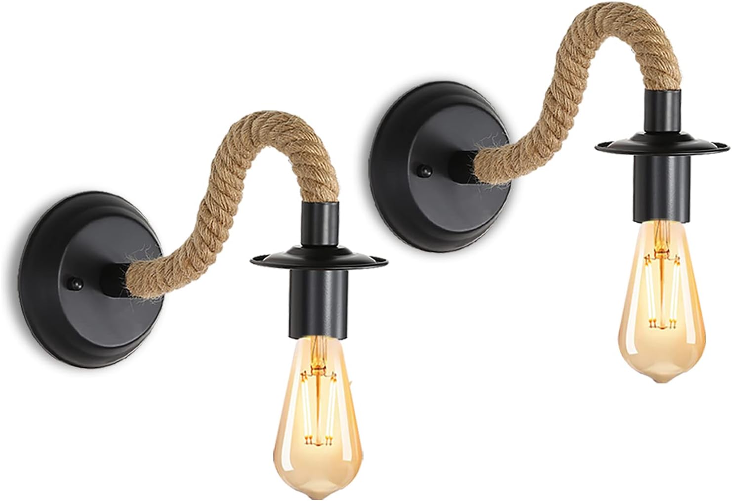 Applique murale rétro pour chambre à coucher, lampe de