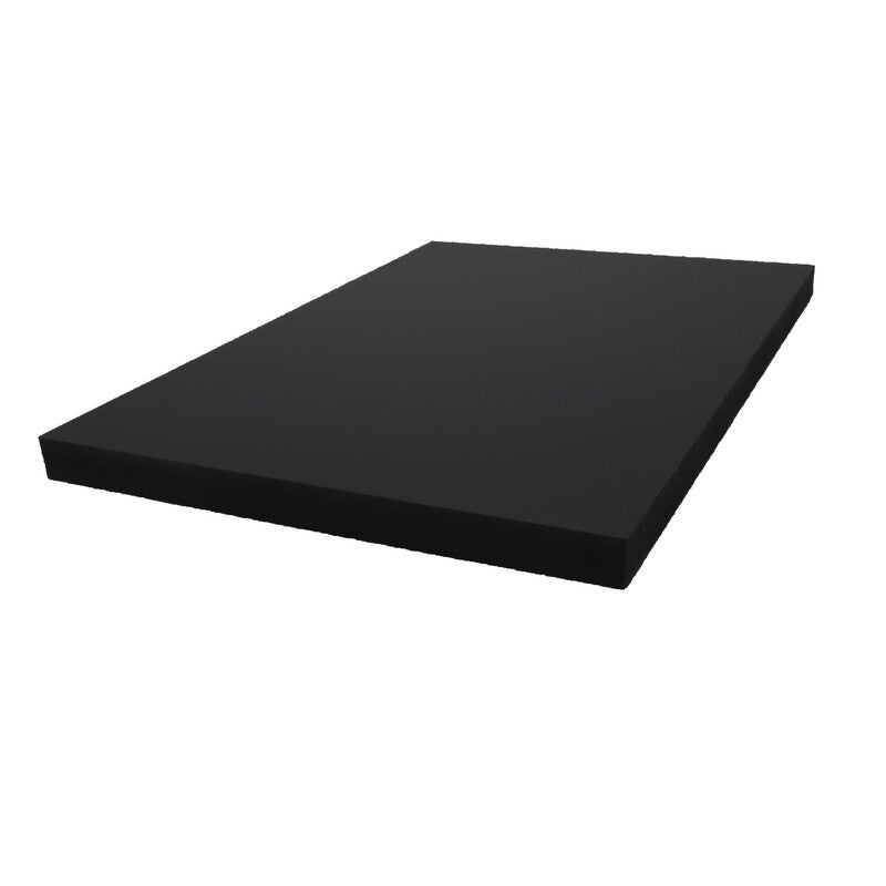 Pannello composito liscio in fibra (2 colori) - Nero, 5 mm x 122 cm x 250 cm - 5