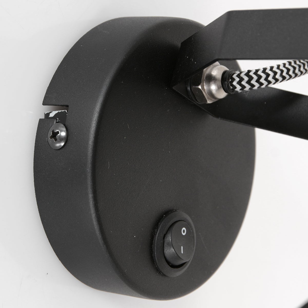 Mexlite - spot - Acier - noir - métal - spot en saillie - E27 - 3337ZW - 4