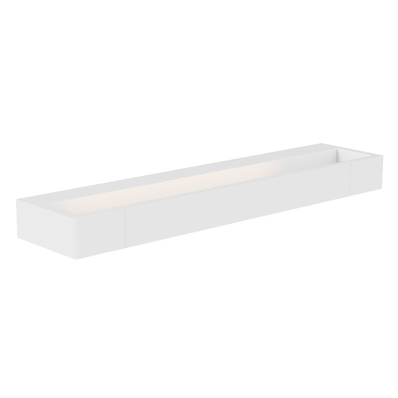 Kinkiet ścienny Flink biały LED 12W 3000K 960lm wym: 4 x 45 x 10 cm aluminium IP44 Maxlight