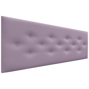 DHOME Testiera de tessuto ACUALINE con 3 file di bottoni e gambe testiera imbottita di lusso per letto (Rojo, 95cm) | Leroy Merlin