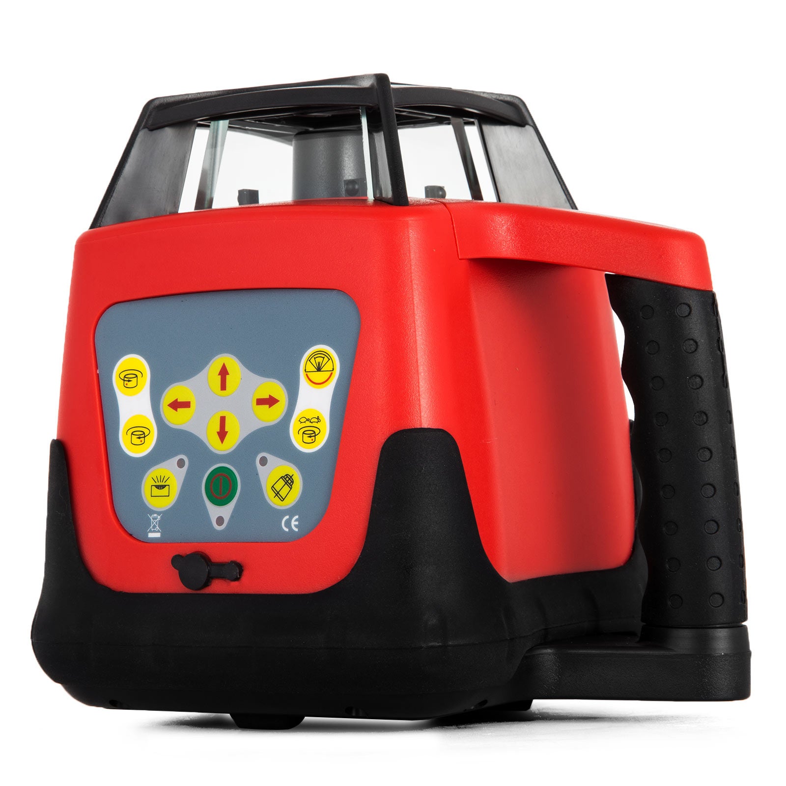 Livella Laser 360° VEVOR Autolivellante Rossa, Laser Rotante con Linee Orizzontali e Verticali, Portata 500 m per Cantiere Esterno - 5