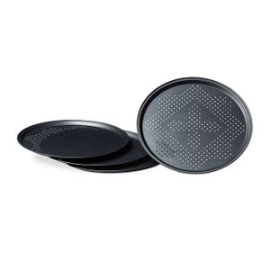 Teglia Per Pizza In Acciaio Al Carbonio Ø31.5 Cm - Antiaderente E Forata - Foto 7