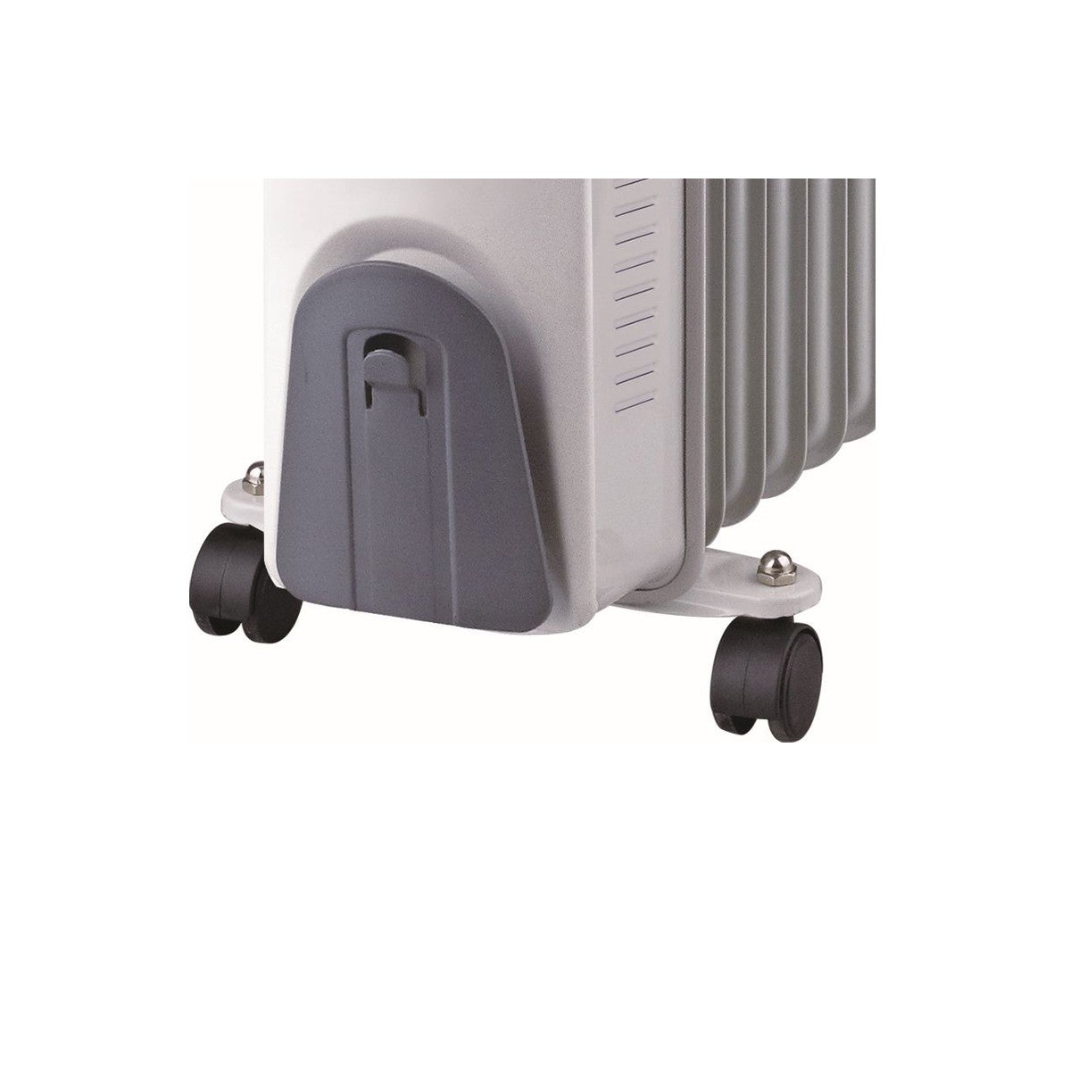 Chauffage électrique Bain d'huile 2500W 3 puissances de chauffe Thermostat Radiateur électrique NIKLAS - 2