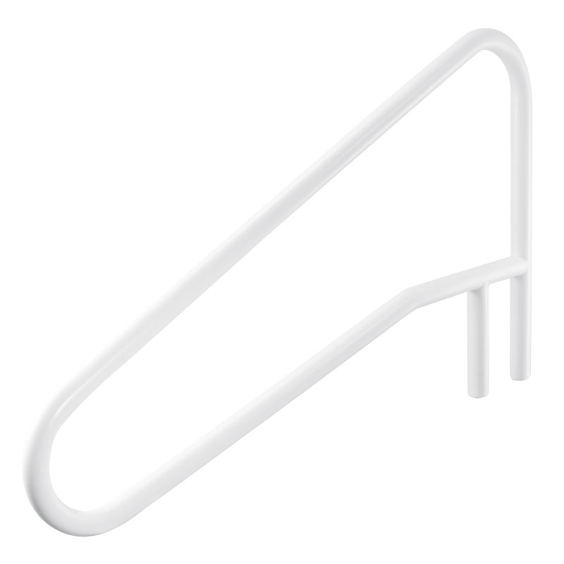 Poręcz basenowa stal nierdzewna powlekana, 54 x 32 cale, do basenów solnych i chlorowanych, nośność 100 kg