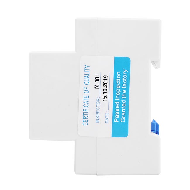 Sous compteur électrique monophasé, 80A max modulaire, Simple tarif, Affichage LCD. - 4