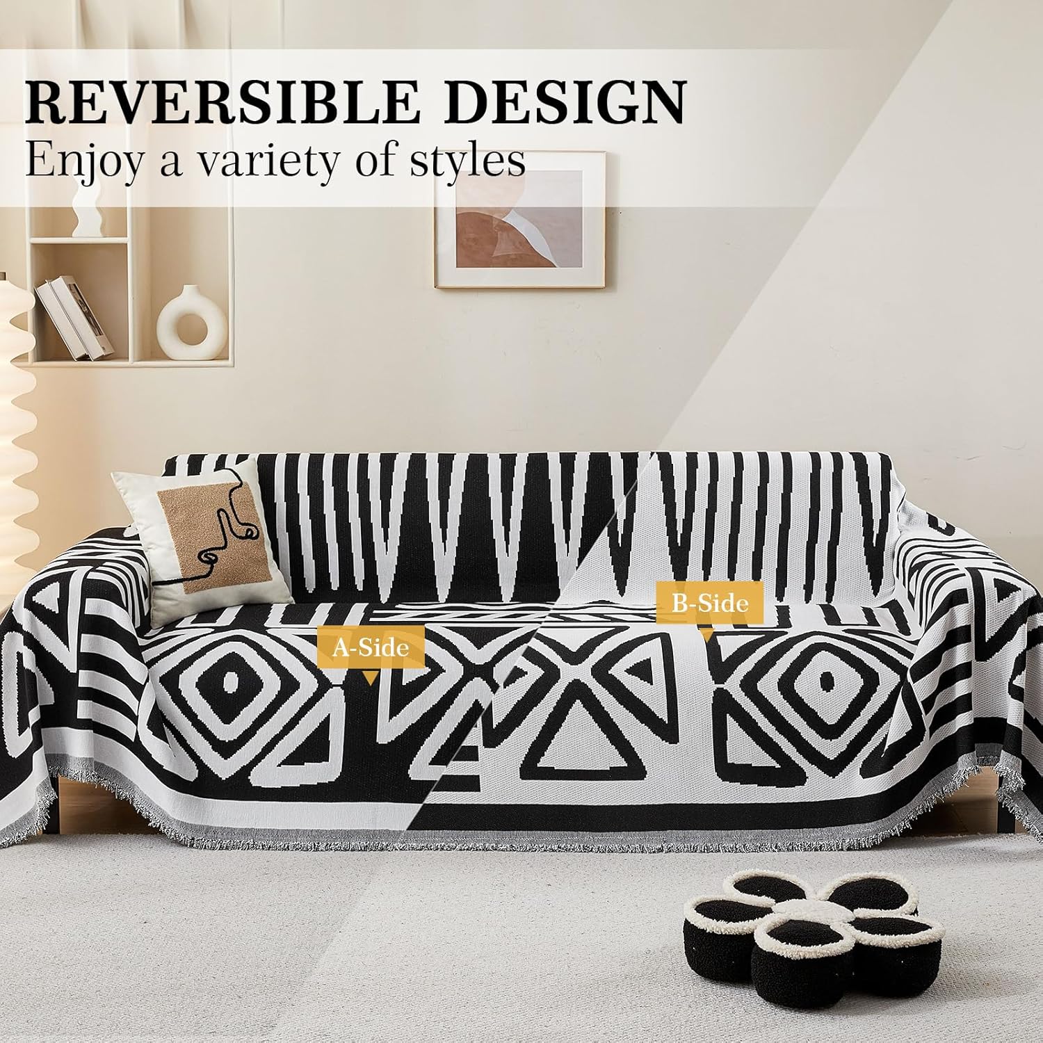 Copridivano a forma di L da 1, 2, e posti, protezione per