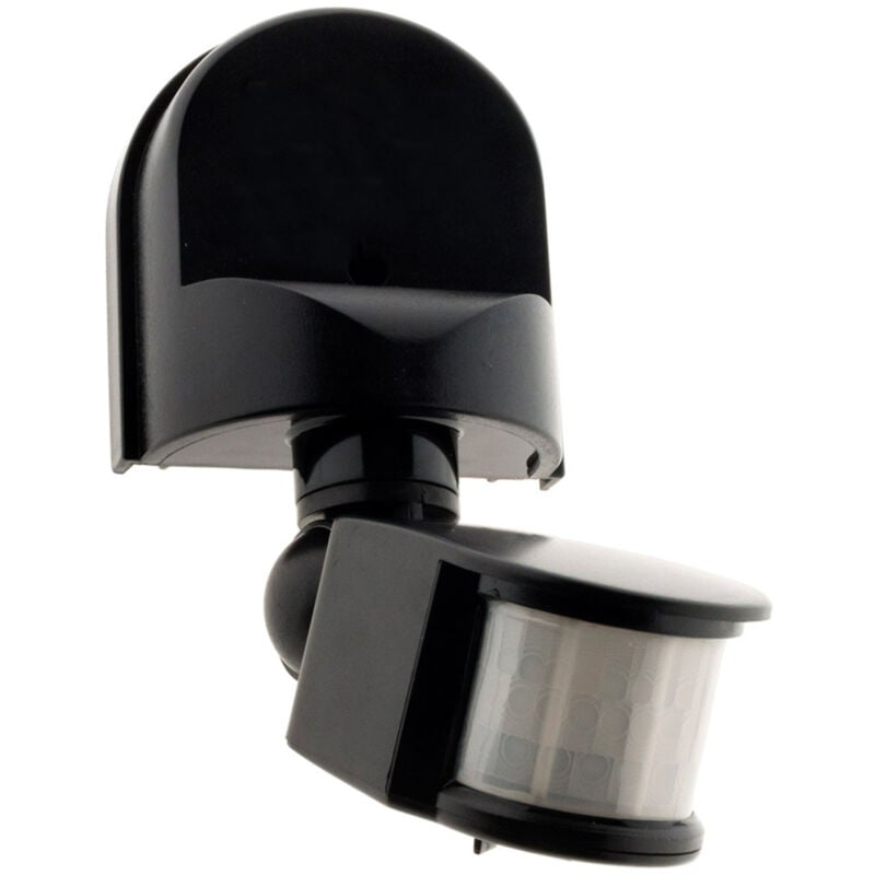 Czujnik ruchu IP44 - głowica obrotowa - 1200W - czarny - Elexity