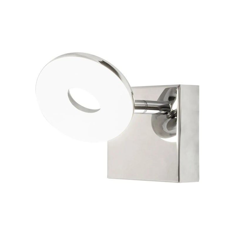 Kinkiet ścienny Beata chromowany biały LED 5W 4000K 465lm do łazienki wym: 9 x 9 x 15 cm metal IP44 Rabalux