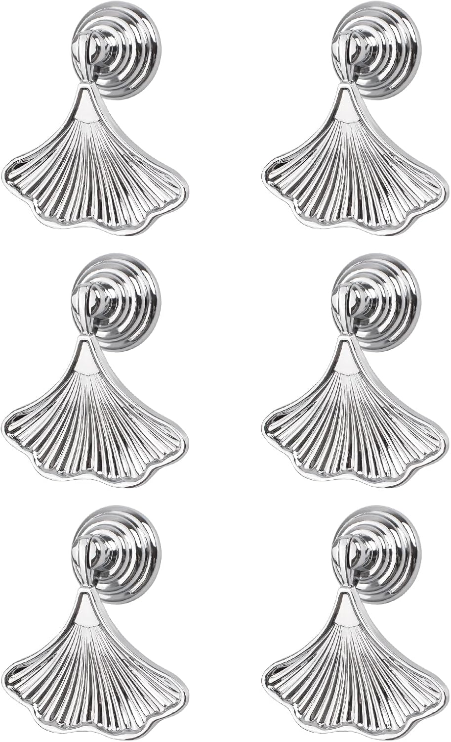 Ciieeo Lot de 4 ronds de serviette en métal en forme de feuille de ginkgo - Décoration de table élégante pour Thanksgiving et festivals Ciieeo Lot de 4 ronds de serviette en métal en forme de feuille de ginkgo - Décoration de table élégante pour Thanksgiving et festivals