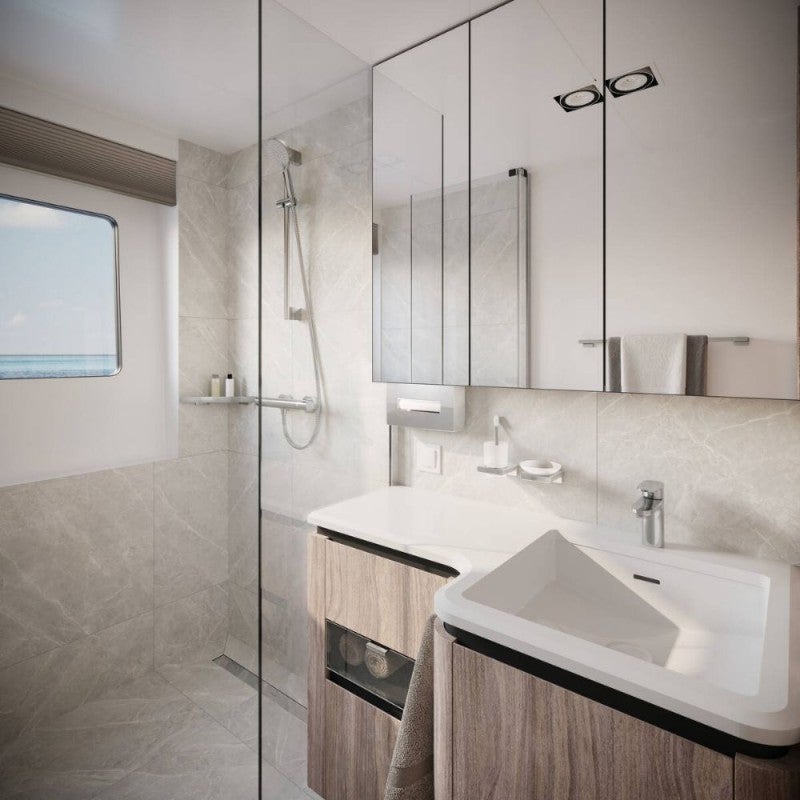 Mitigeur thermostatique avec ensemble douche Hansgrohe Croma Select E - 2