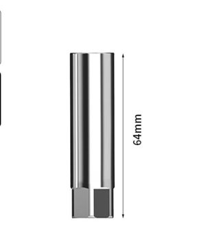 Douille De Bougie Extra Longue 250 Mm Avec Aimant - Tailles 14/18/21 Mm, 12 Points, Neuf (AB Tools)
