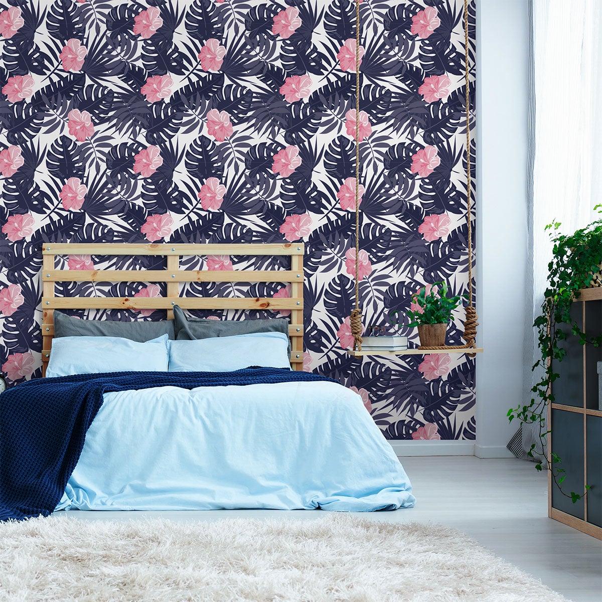 Adesivo carta da parati tropicale Toros - Sticker adesivo - adesivi murali - 60x60cm - 5