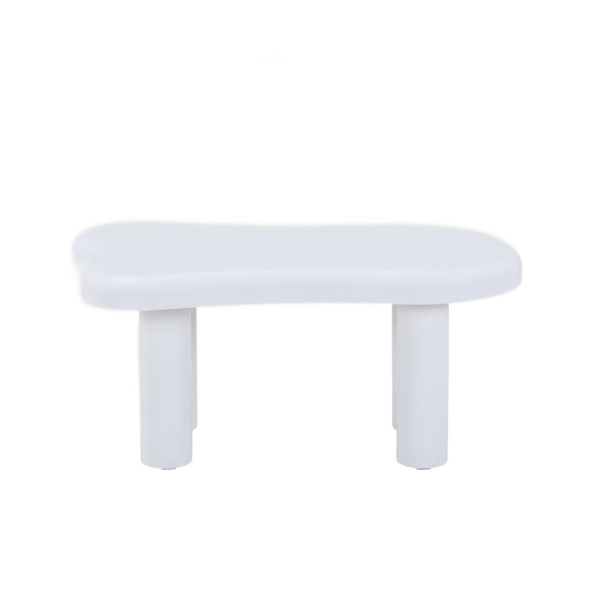 Stolik kawowy ALTO lakierowany biały 100x60x45 cm HOMLA
