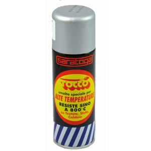 THERMO Vernice Spray Per Alte Temperature - Argento 400 Ml - Foto 12