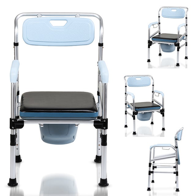chaise percée Dispose d'un réglage en hauteur à six positions, d'une installation simple et supporte un poids de 160 kg.