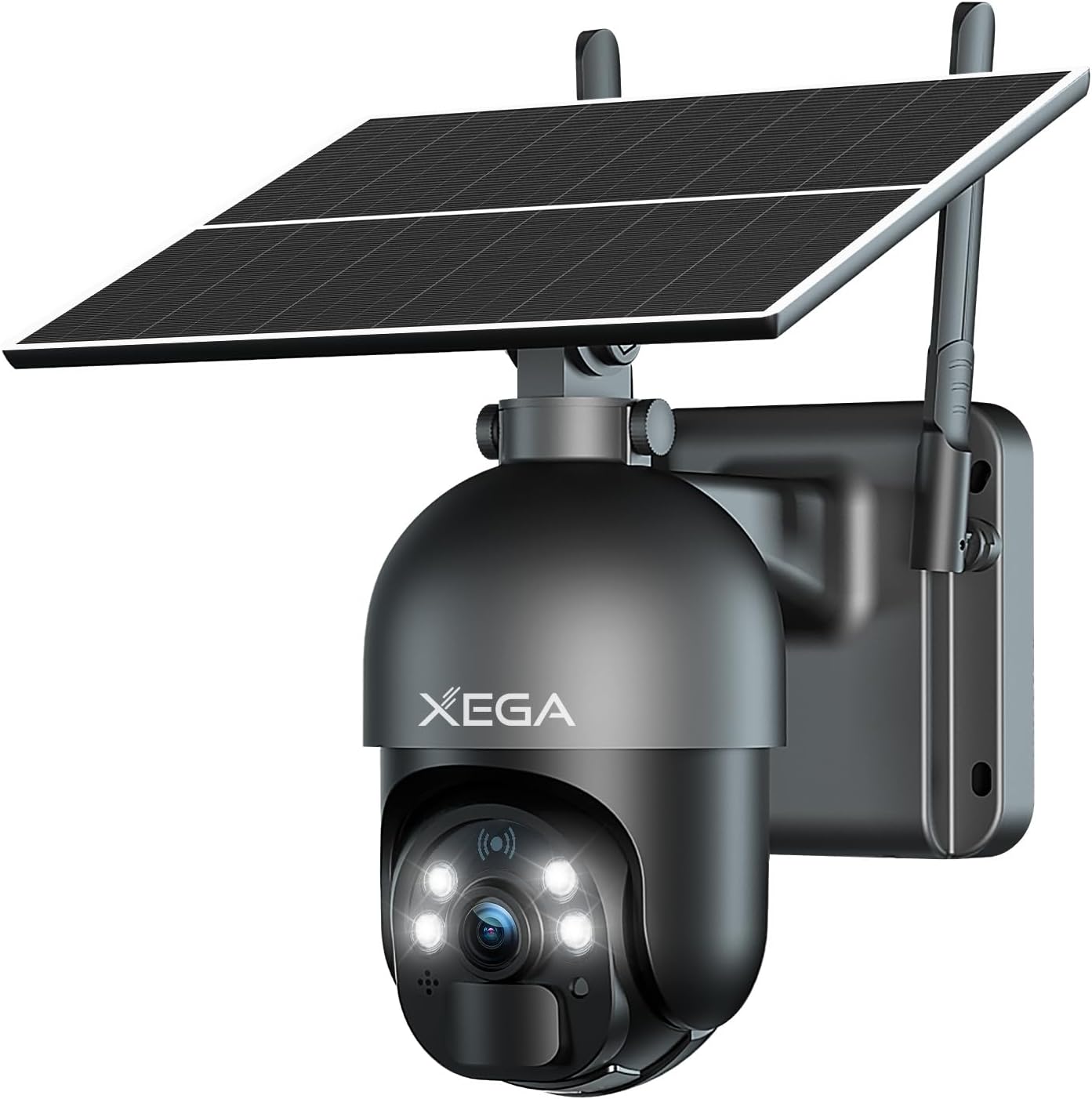 Xega 3G/4G LTE Telecamera di Sorveglianza Solare da Esterno PTZ 355°/95°, sensore di movimento PIR 2K, visione notturna | Leroy Merlin Xega 3G/4G LTE Telecamera di Sorveglianza Solare da Esterno PTZ 355°/95°, sensore di movimento PIR 2K, visione notturna | Leroy Merlin