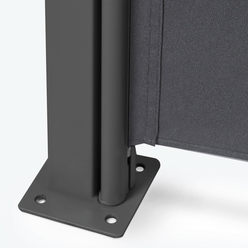 Paravent rétractable -1,6 m x 4 m - Store occultant horizontal - 4