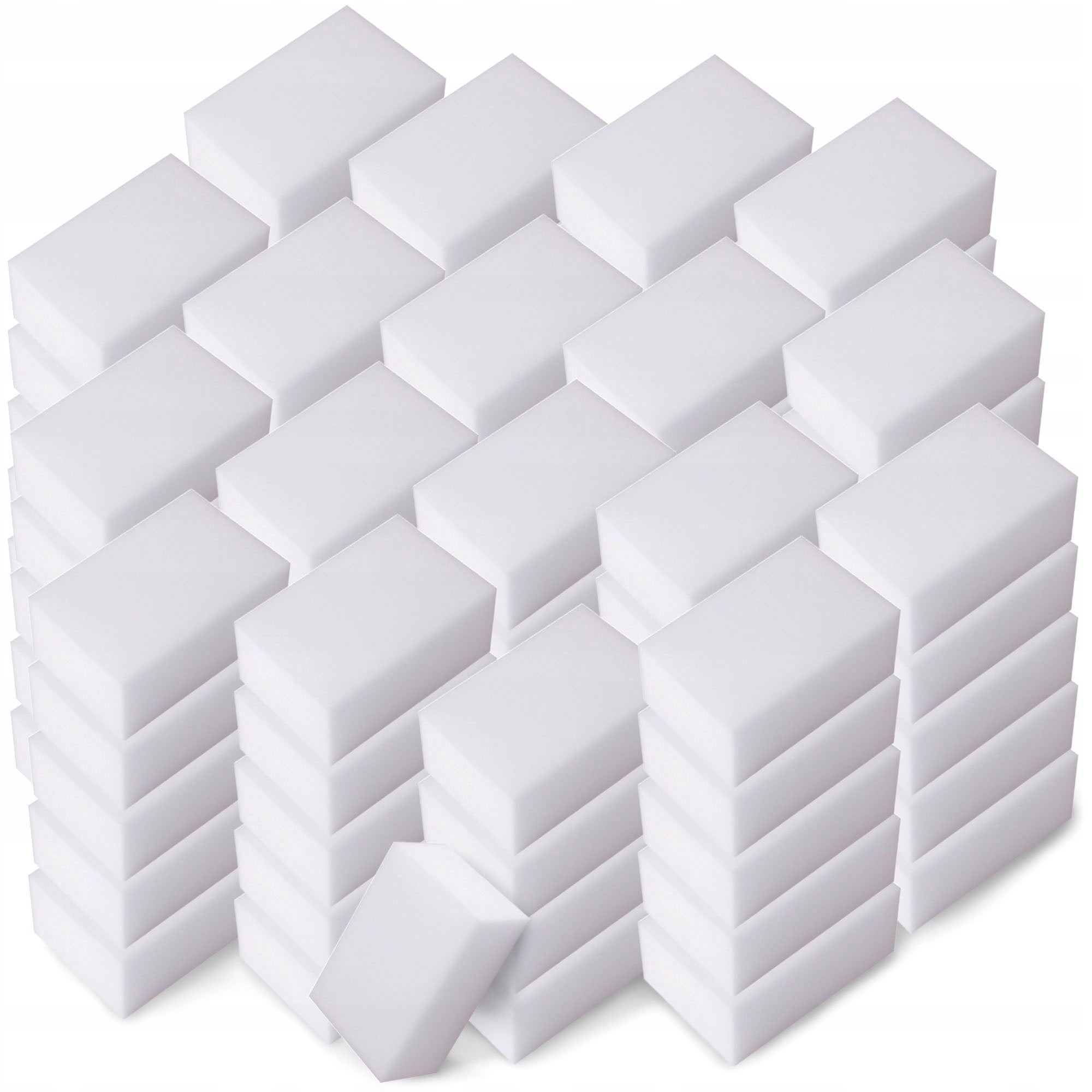 Éponge Magique En Mélamine | Lot De 5 éponges | Gomme Magique Pour éliminer Taches Et Saletés Tenaces Sans Produits Chimiques | Couleur Blanche | Efface Tache | Kibros 800900