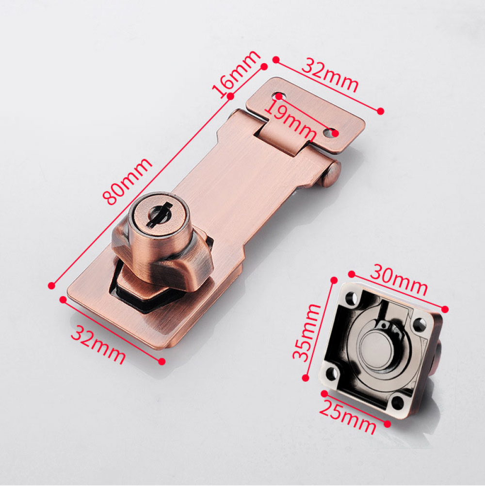 Serratura A Combinazione Per Porta, Serratura A Codice Serratura A Combinazione Per Canile Fienile Capannone Magazzino Argento 96524944 - Foto 6