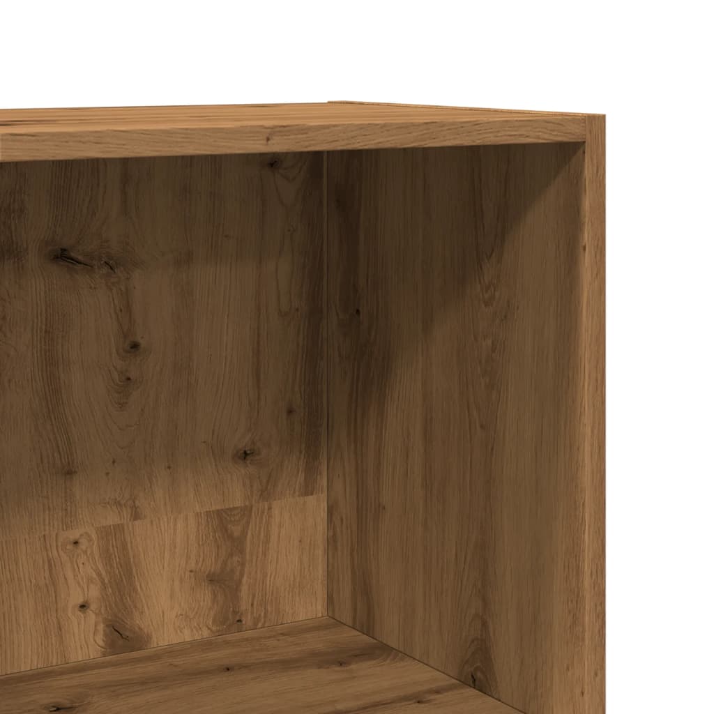 Bibliothèque pour Séjour en Bois Marron H. 30 x l. 40 x P. 30 cm - 7