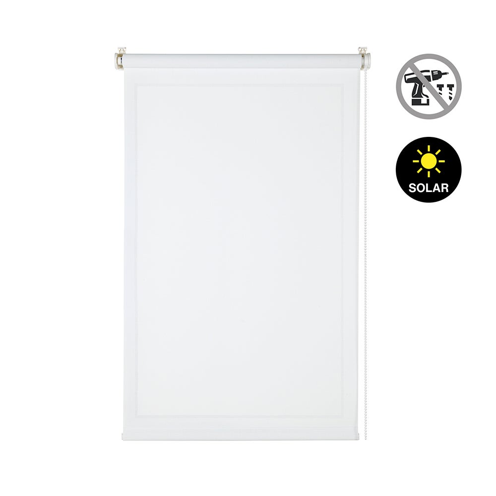 Roleta screen EasyFix, roleta bezinwazyjna Biała 45x180