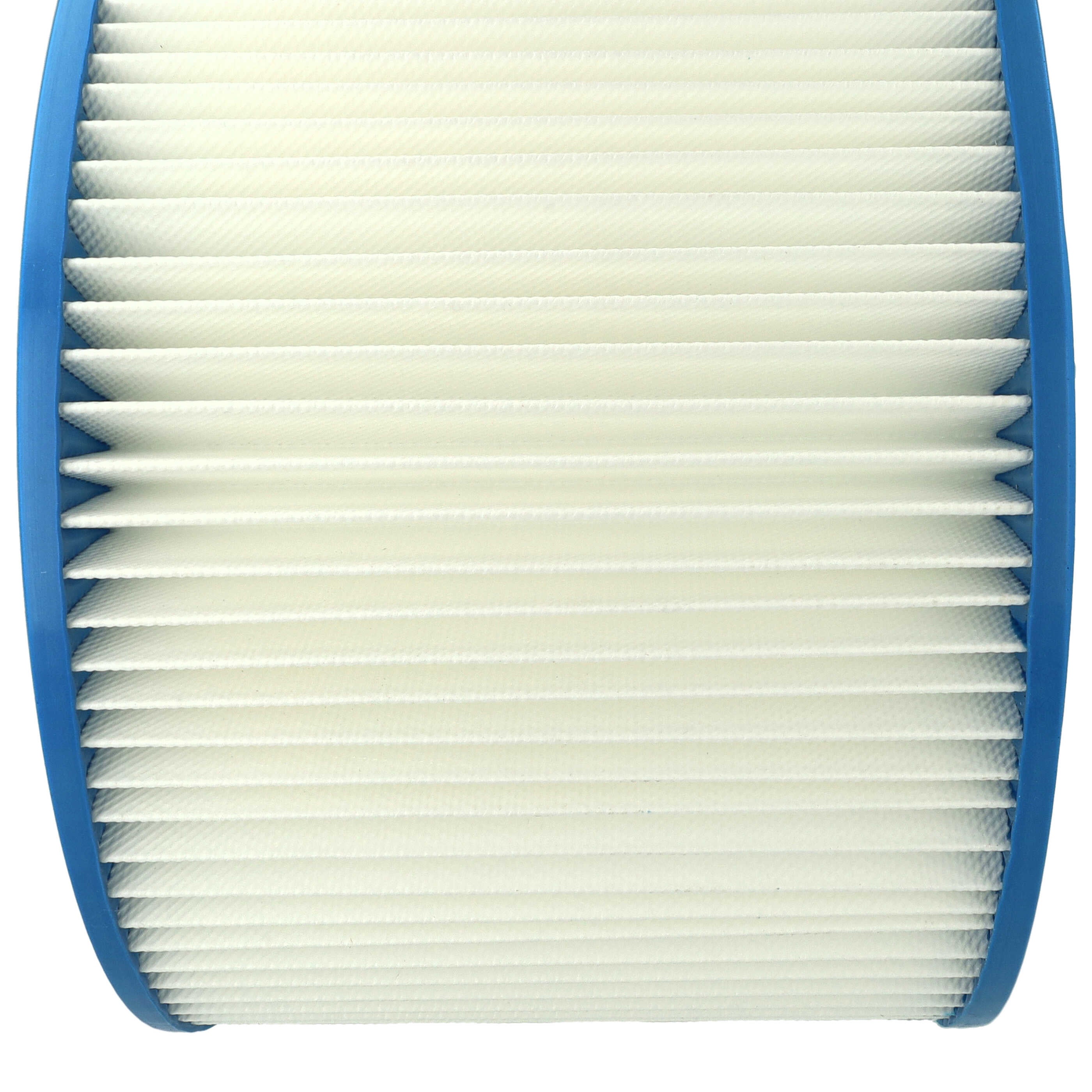 vhbw Cartouche filtrante compatible avec Nilfisk / Alto Attix 763-2M ED, 961-01, 761-2M, 7xx, 9 aspirateur - Filtre pour particules fines - 4