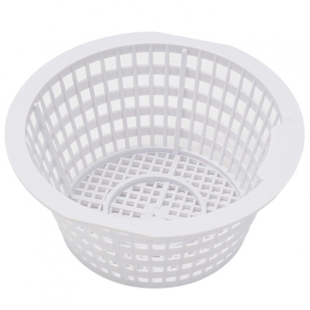 Koszyk do skimmera basenowego okrągły - średnica 15 cm - biały