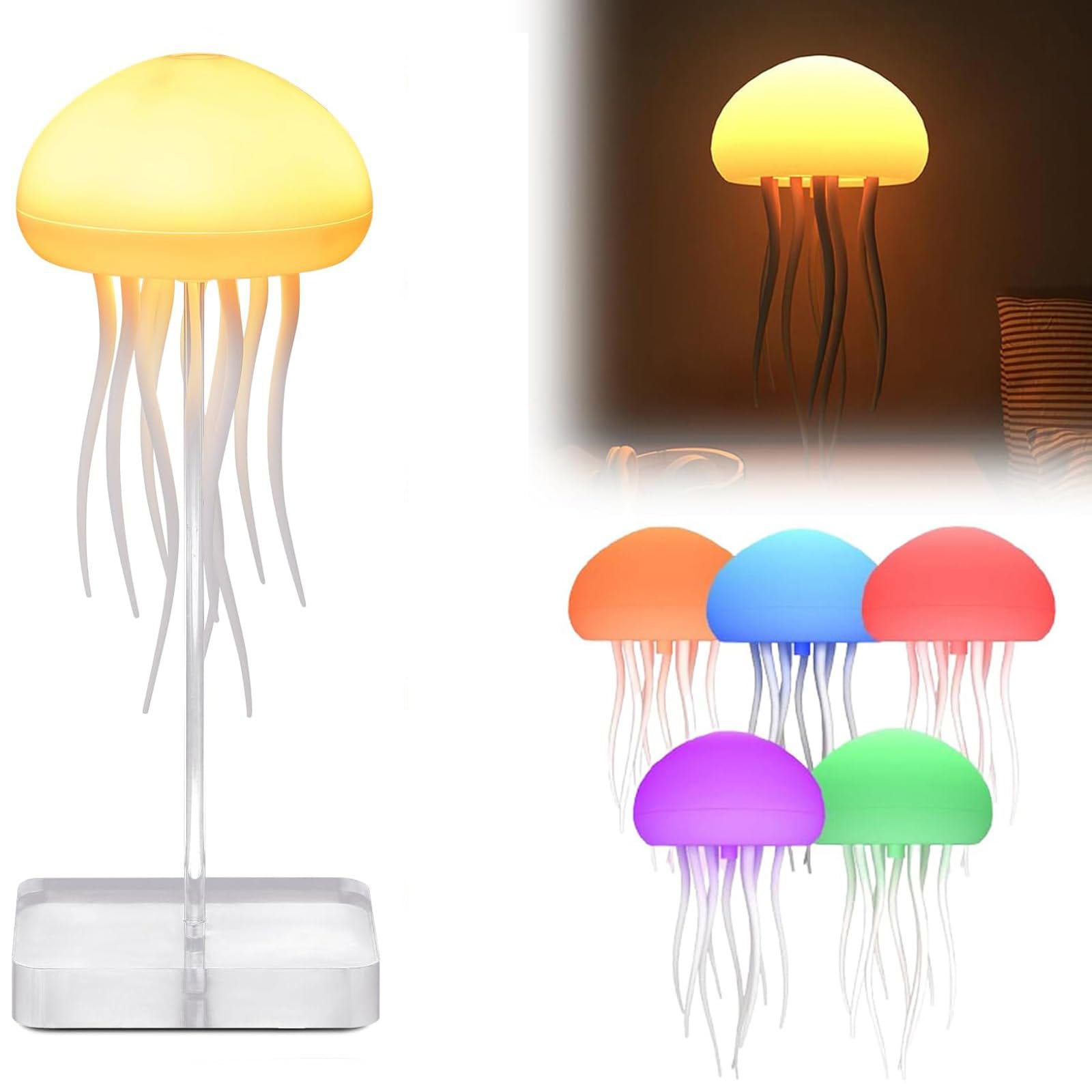 Lampada a sospensione con meduse,Lampada con meduse ad attivazione vocale con gambe danzanti,Lampada da notte con meduse a gradiente RGB,base esclusa | Leroy Merlin Lampada a sospensione con meduse,Lampada con meduse ad attivazione vocale con gambe danzanti,Lampada da notte con meduse a gradiente RGB,base esclusa | Leroy Merlin
