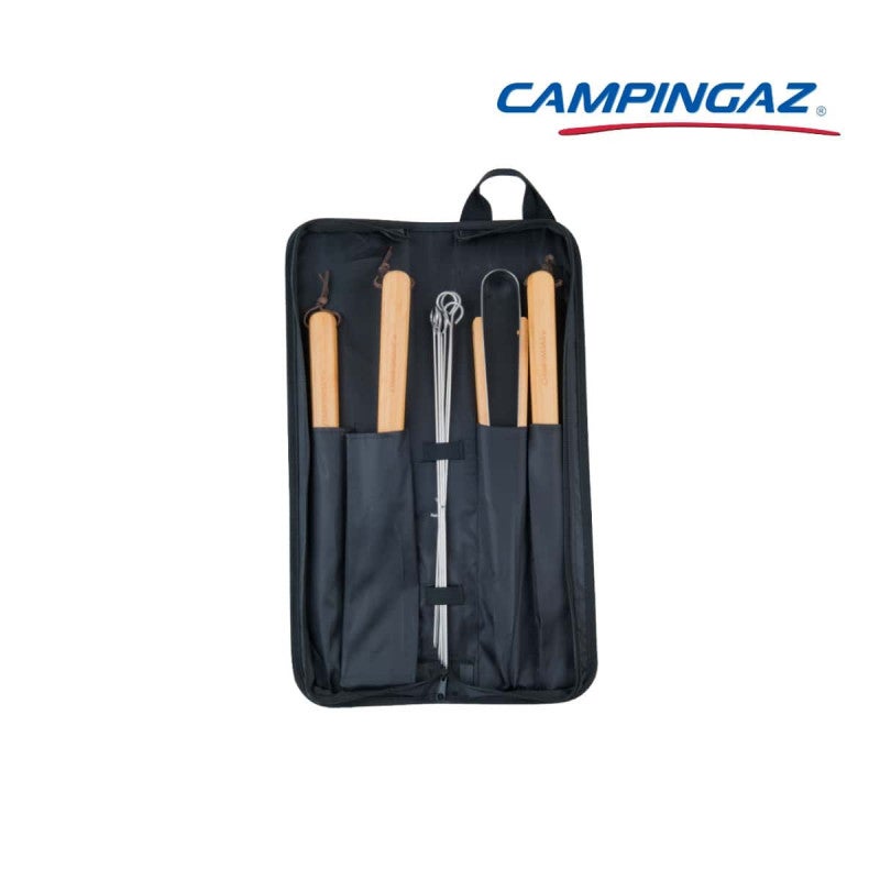 Bolsa com 5 utensílios com cabo de madeira CAMPINGAZ - 3
