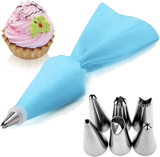 Lot De 4 Douilles Extra Larges En Acier Inoxydable Pour Décoration De Gâteaux Et Cupcakes