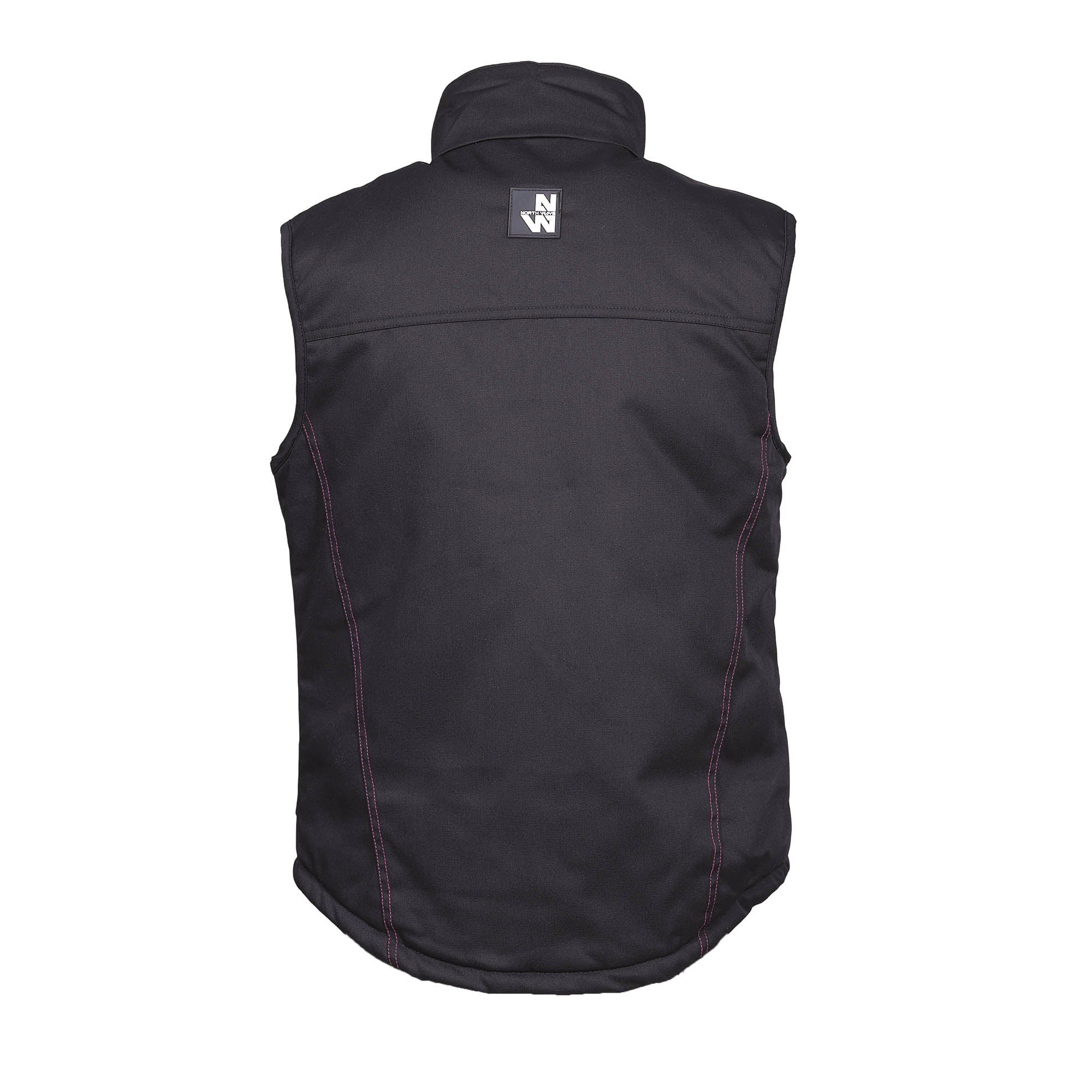 MARYSE GILET SENZA MANICHE 1452 Nero XL - 5