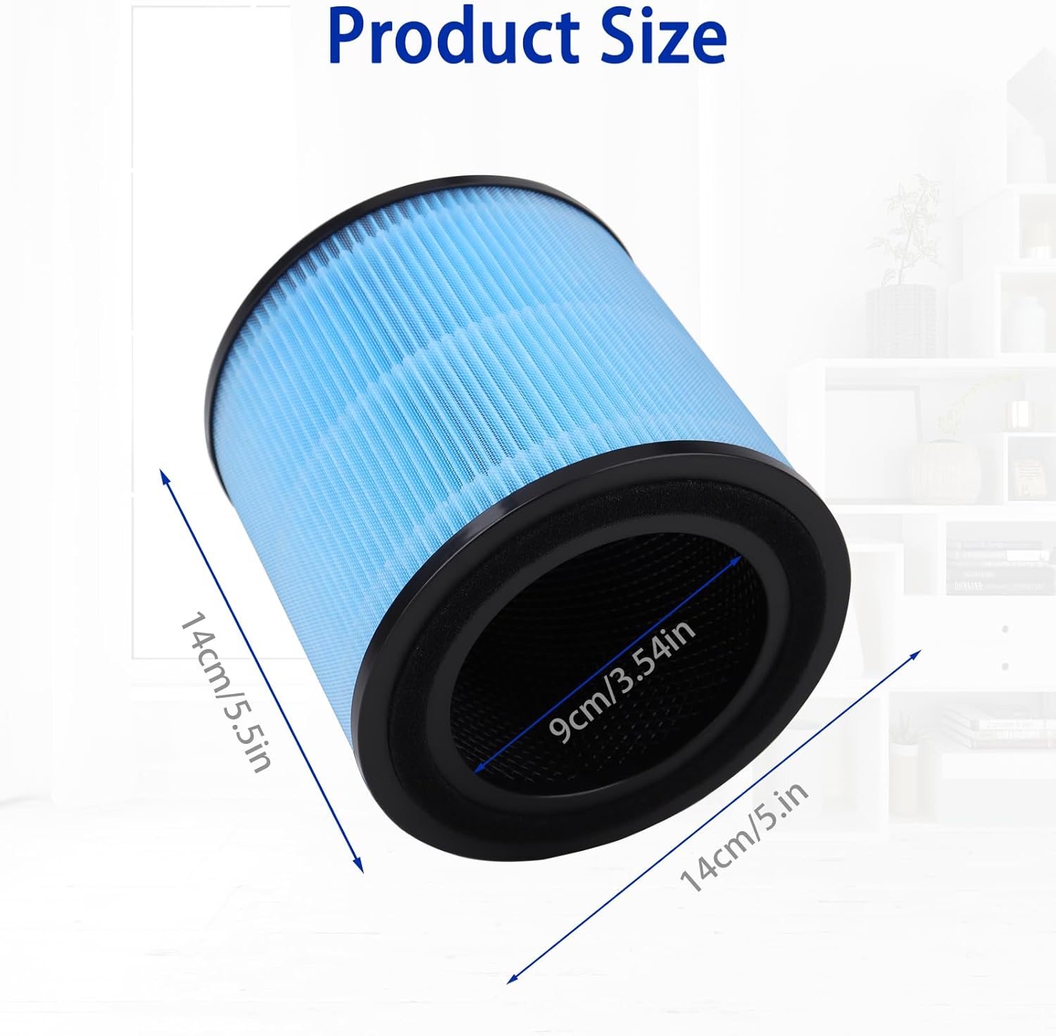 2 filtros HEPA H13 AP0601 - Compatible con el purificador de aire Airtok - 2