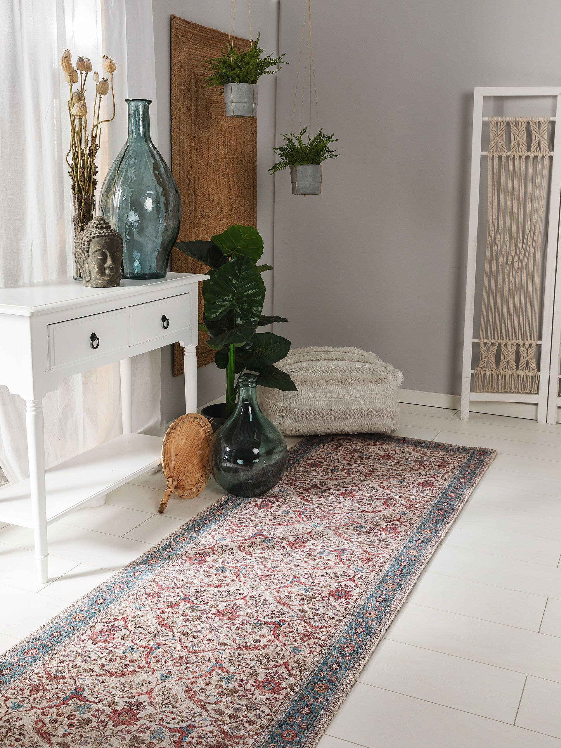 BENUTA - Tapis de couloir Laury multicouleur 80x240 cm - 2