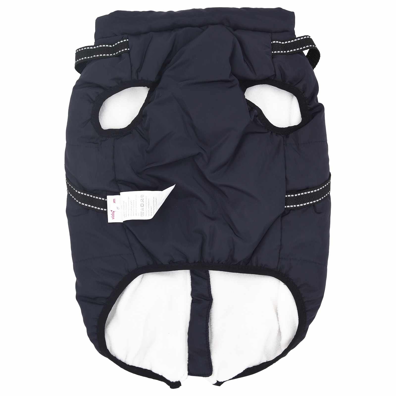 Abrigo para Perros Azul marino L48 Vellón y poliéster vidaXL - 5