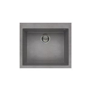 Lavello Quadra 100 In Alluminio - 41x50cm Con Vasca Unica E Sifone - Foto 9