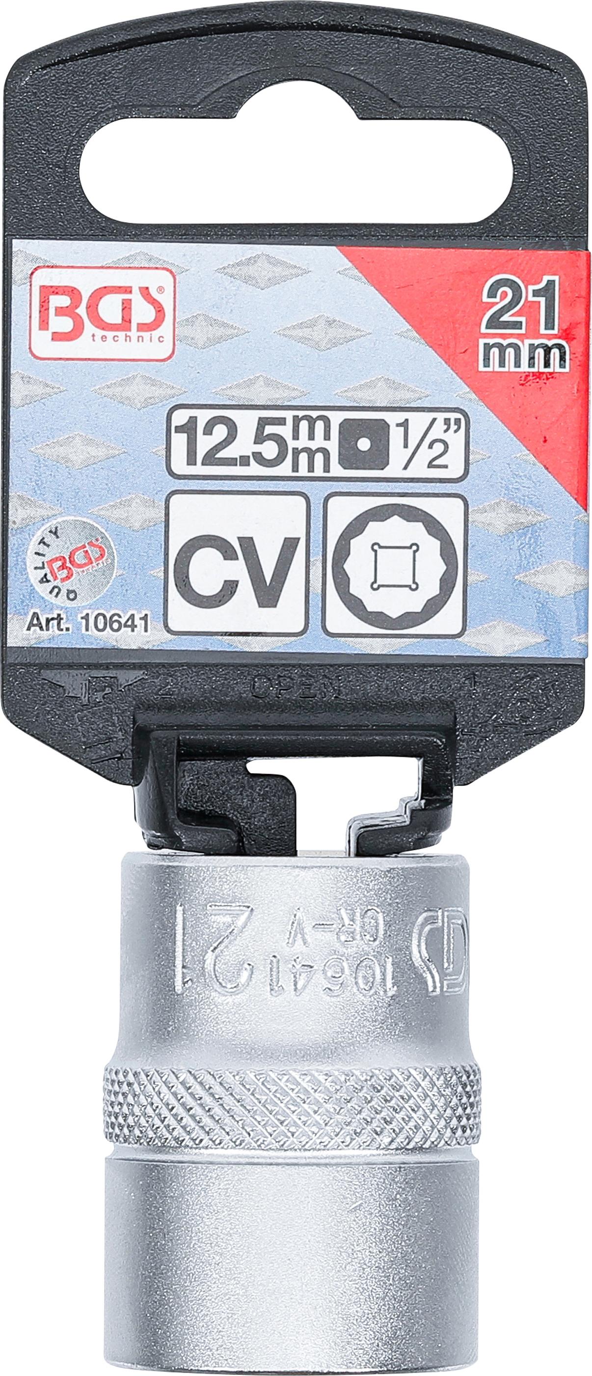 Douille pour clé, douze pans | 12,5 mm (1/2