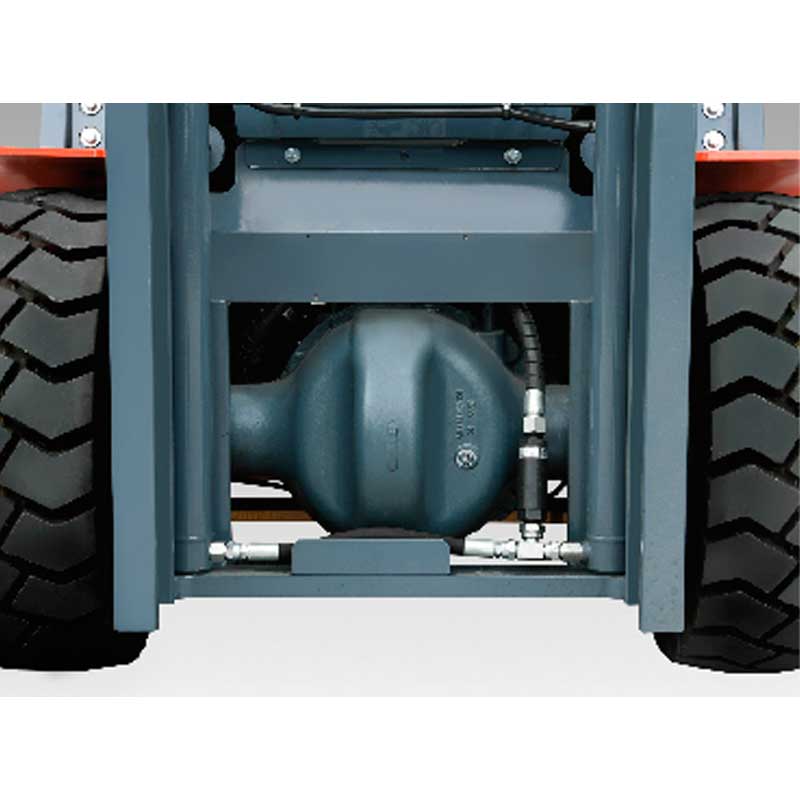 Chariot élévateur lithium 2500 kg, mât triplex 4800 mm - batterie lithium 80 V/202 Ah TYMBIA - 9