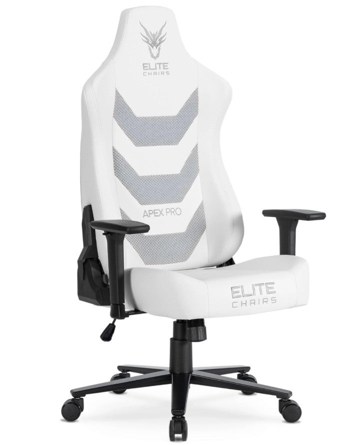 Fotel Gamingowy Obrotowy Ergonomiczny Biurowy Krzesło Dragon APEX Biały