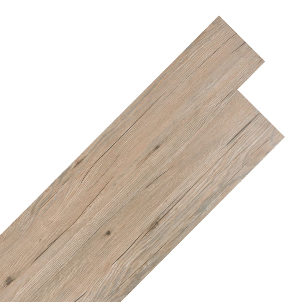 Maison exclusive - lamas para suelo pvc autoadhesivas 5,02m² 2mm roble marrón