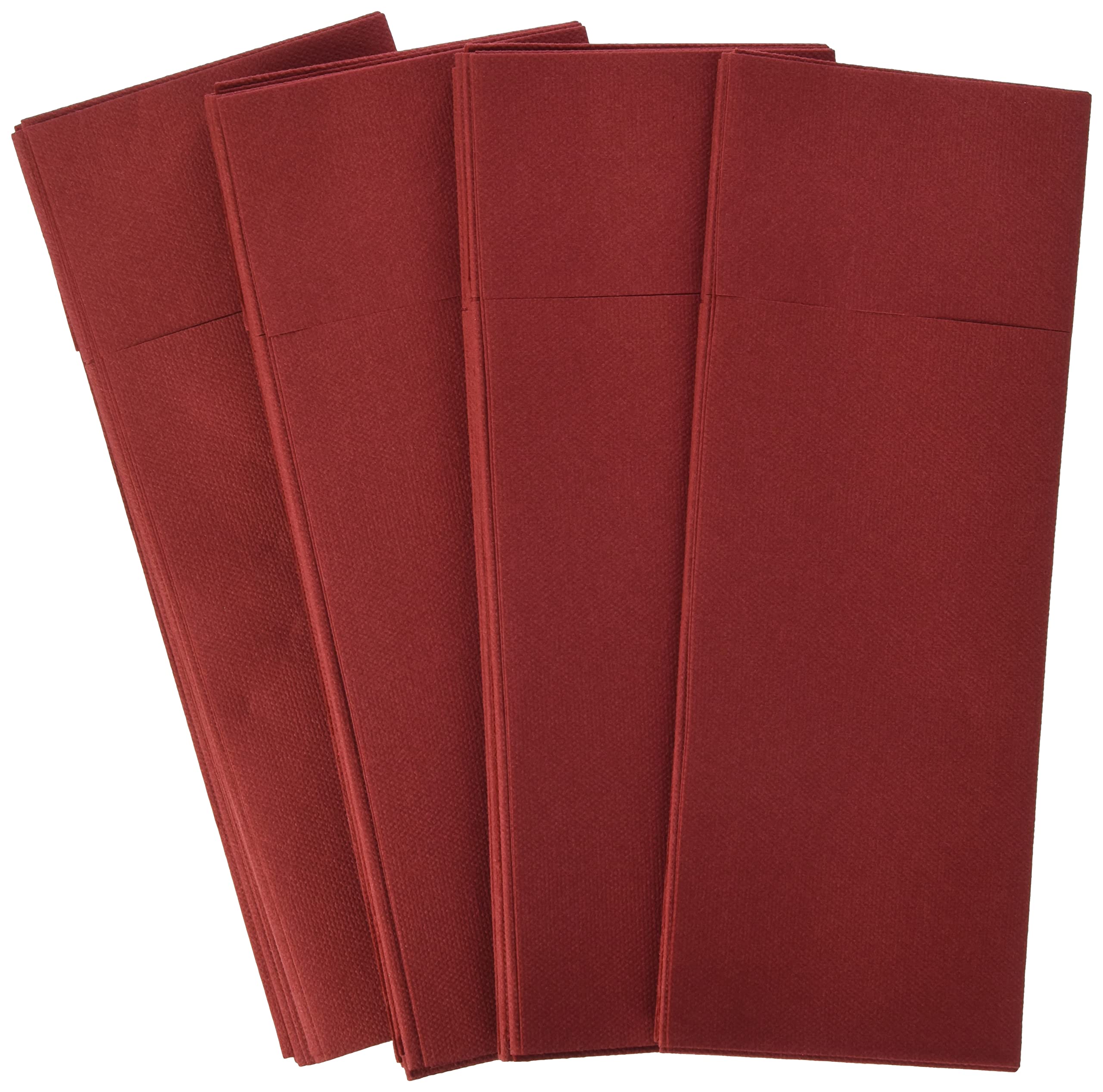 Renova Tovaglioli Di Carta Color Oro Bordeaux - 40 Pezzi - 2 Strati, 39x39 Cm
